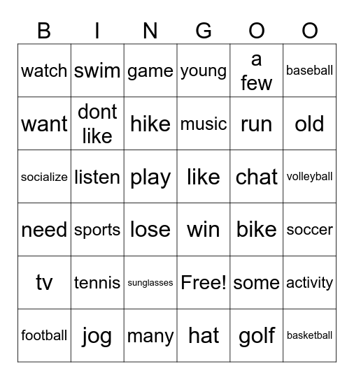 CMD 205 Final Exam Review 5 Bingo Card