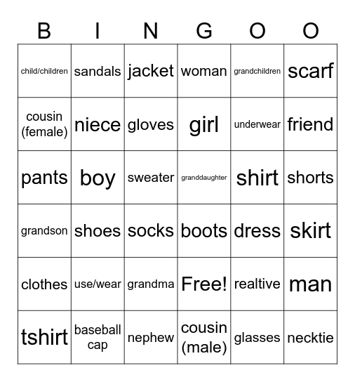 CMD 205 Final Exam Review 6 Bingo Card