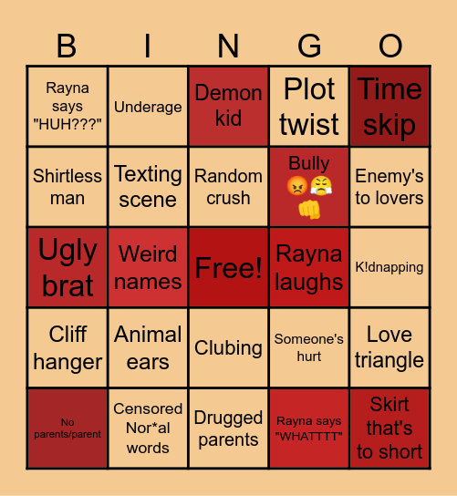 Gacha bingo Card