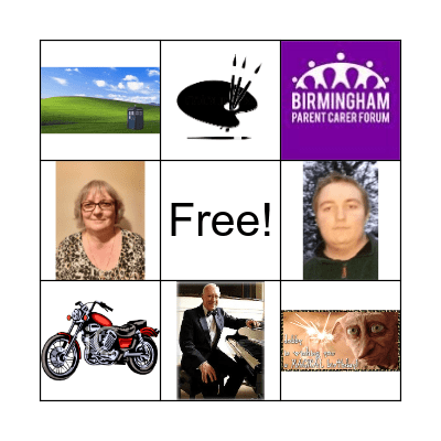 Christmas Tops Bingo Card