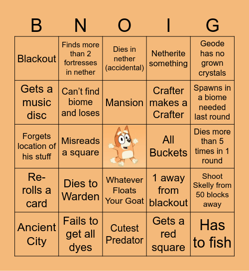 BingoBingo Card