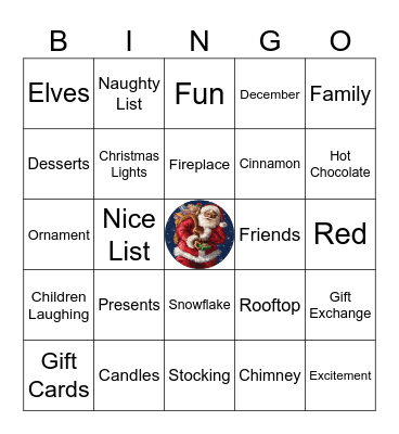 Terri's Tree Trimming 2024! Bingo Card