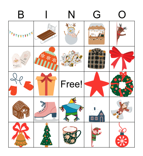 NAVIDAD Bingo Card