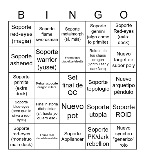 BINGO ALIN Bingo Card