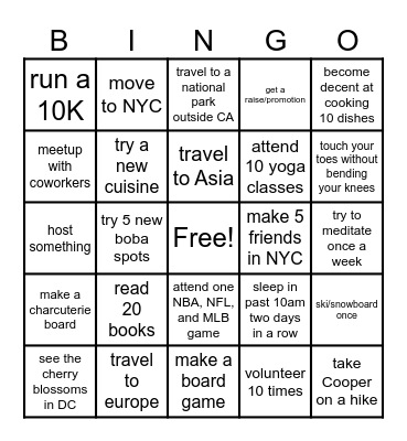 JW Bingo Card