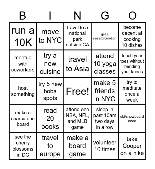 JW Bingo Card