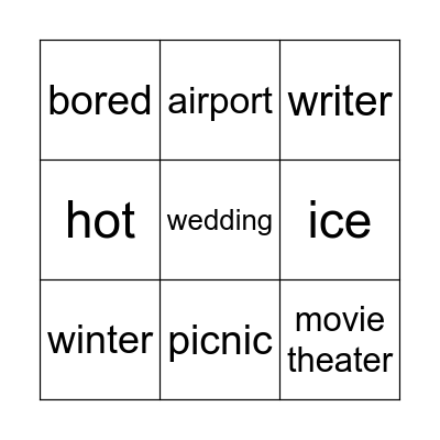 Next Station 3 Bingo Card