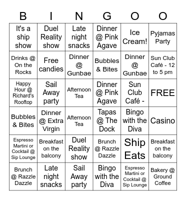 Valiant Lady - January 2026 Bingo Card