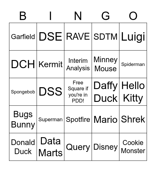 Pdd Jingle N Mingle Bingo Card