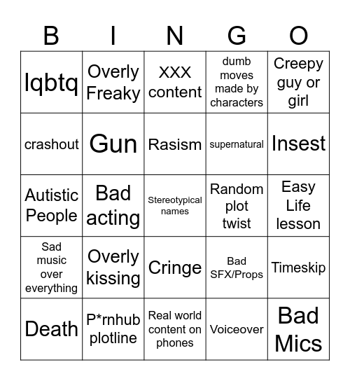 Tomorrow's teachings Bingo Card