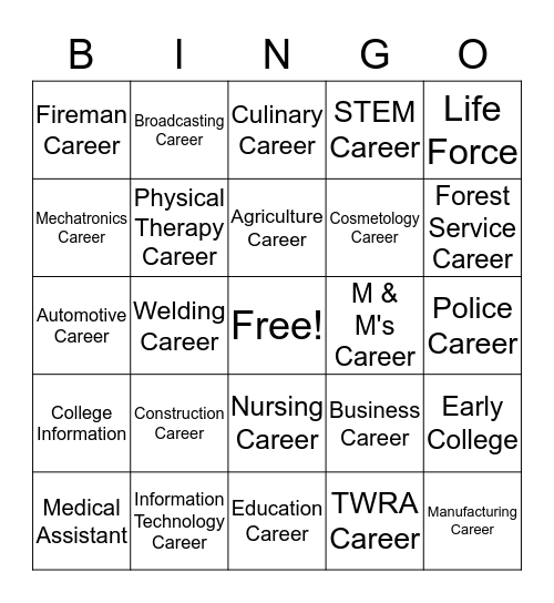 FIND THE BOOTH WITH Bingo Card