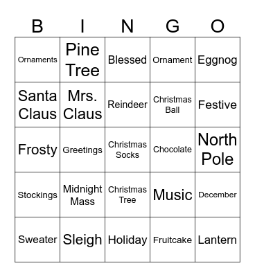 PasCuenSaya BINGO Card