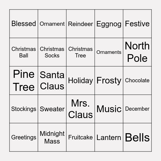 PasCuenSaya BINGO Card