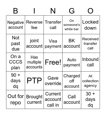 End of Year Gathering Bingo Card