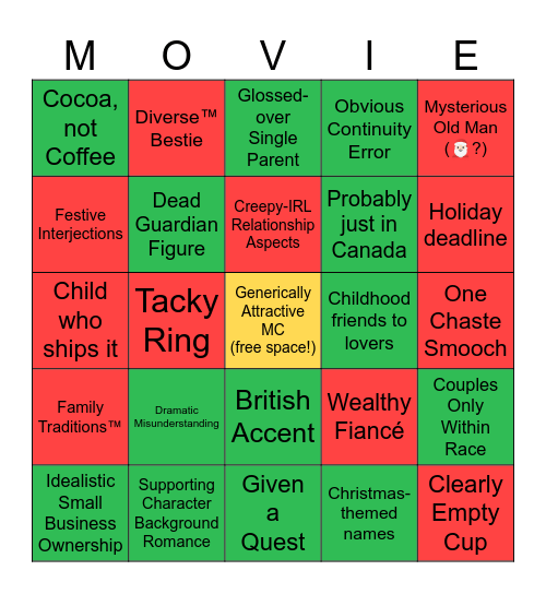 BETTER HALLMARK BINGO Card