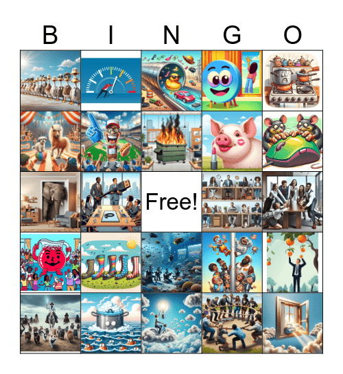 Corporate Lingo Bingo - AI Edition Bingo Card