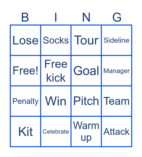 Llantwit Fardra Ladies Bingo Card