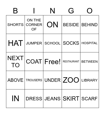 HAPPY BINGO Card