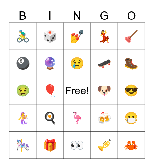 Iker and María's bday! Bingo Card