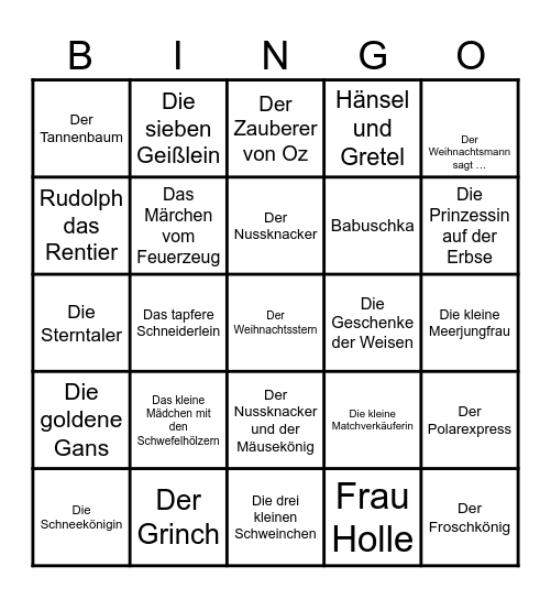 TTC Flehinegen Bingo Card