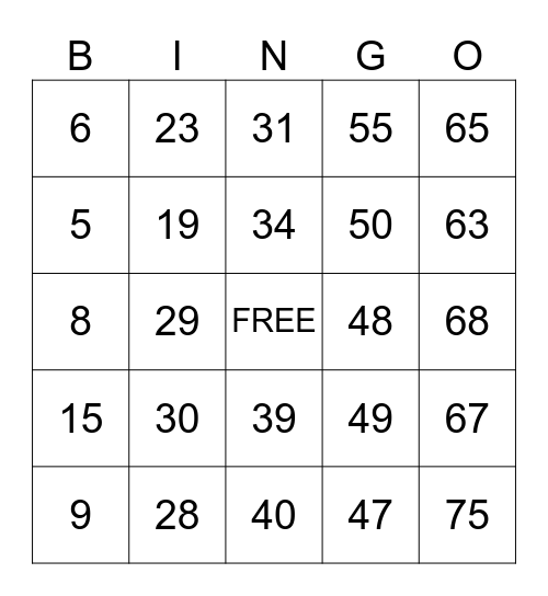 IAG Weihnachtsfeier 2024 Bingo Card