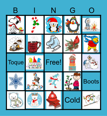 Winter Bingo! Bingo Card