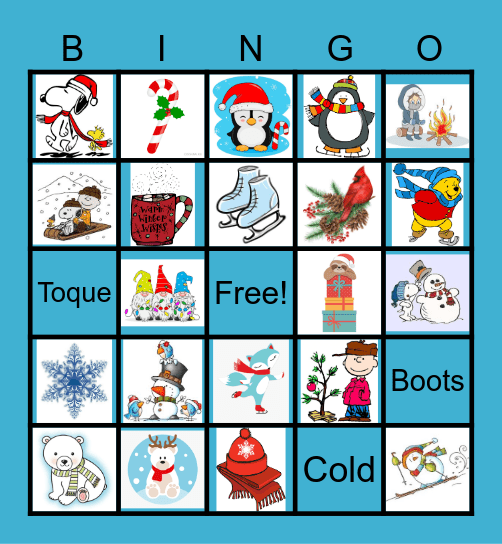 Winter Bingo! Bingo Card
