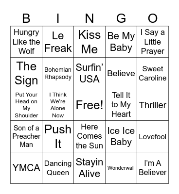 round 3 - retro Bingo Card
