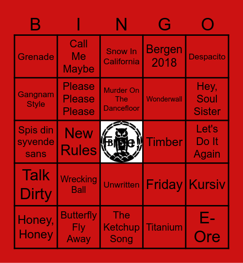 D3 JULEBORD 2024 Bingo Card