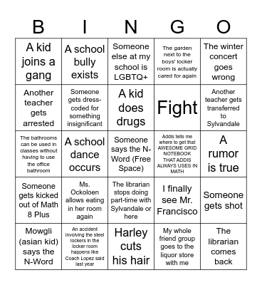Bridges Bingo (after 2025) Bingo Card