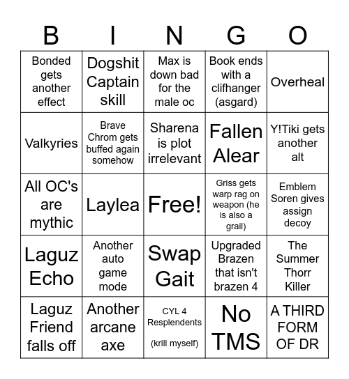 Book 9 Bingo (Max) Bingo Card