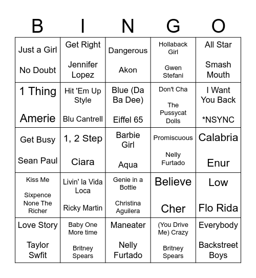 Dial-Up Diaries Bingo Card