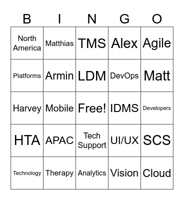 Digital Bingo Card