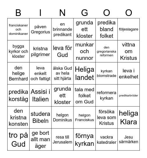 En fenomenal förnyelse Bingo Card