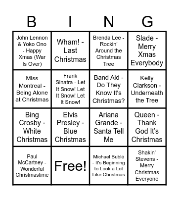 Warmteservice kerstbingo🎉 Bingo Card
