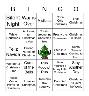 CX Holiday Party - Singo 2024 Bingo Card