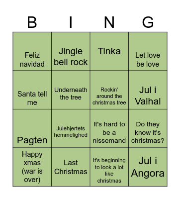 Bingo Banko Bingo Card