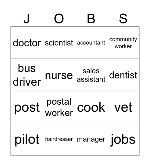 Volunteering and Community Work Bingo Card