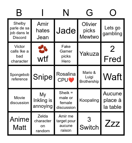 OGRE Bingo 6/12/24 Bingo Card