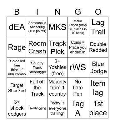 Lounge Bingo #1 (Subscribe :3) Bingo Card