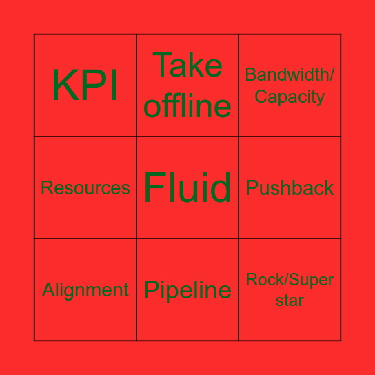 CityFibre Christmas Bingo Card