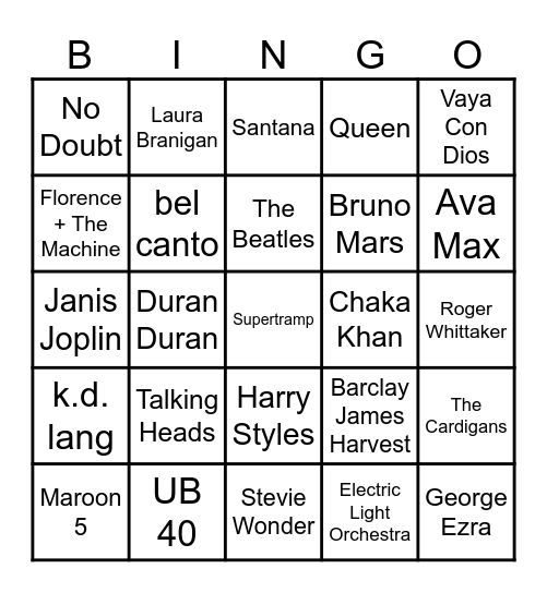 🧩 Bingo 91 🧩 Bingo Card