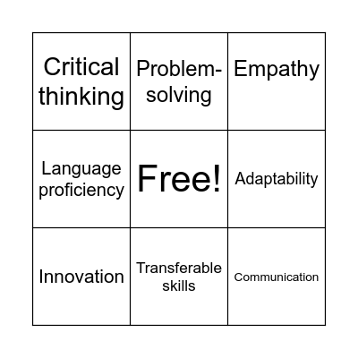 Becoming a superhero in mastering a language Bingo Card