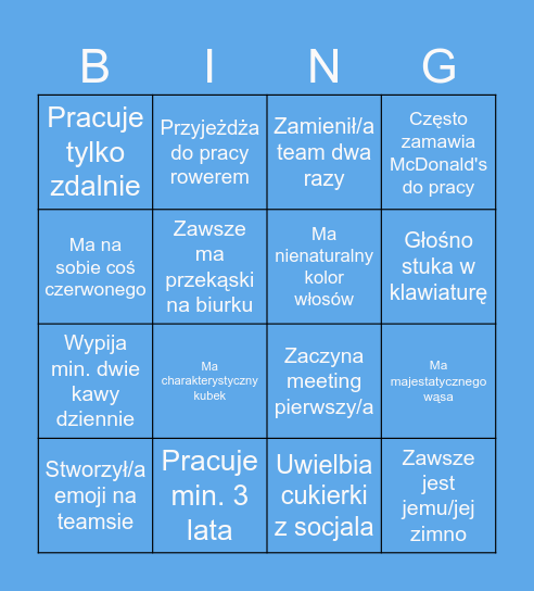 Nsure Bingo! Bingo Card