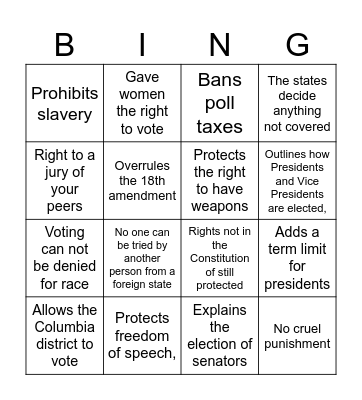 USA Lottery Roullete Bingo Card
