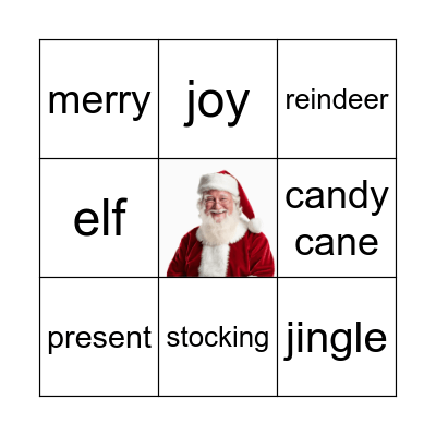 Christmas Bingo Card