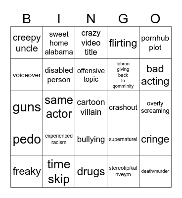 tommorrows teachings Bingo Card