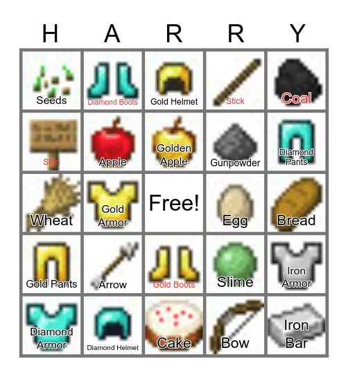 Happy 8th Birthday! Bingo Card