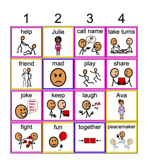 The Peacemaker Bingo Card