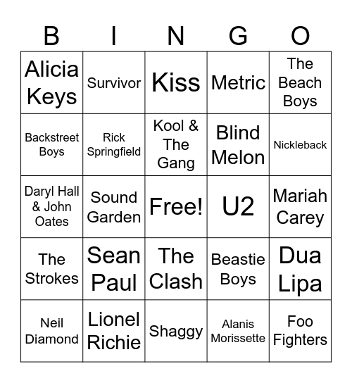 Taproom Bingo 2 Bingo Card